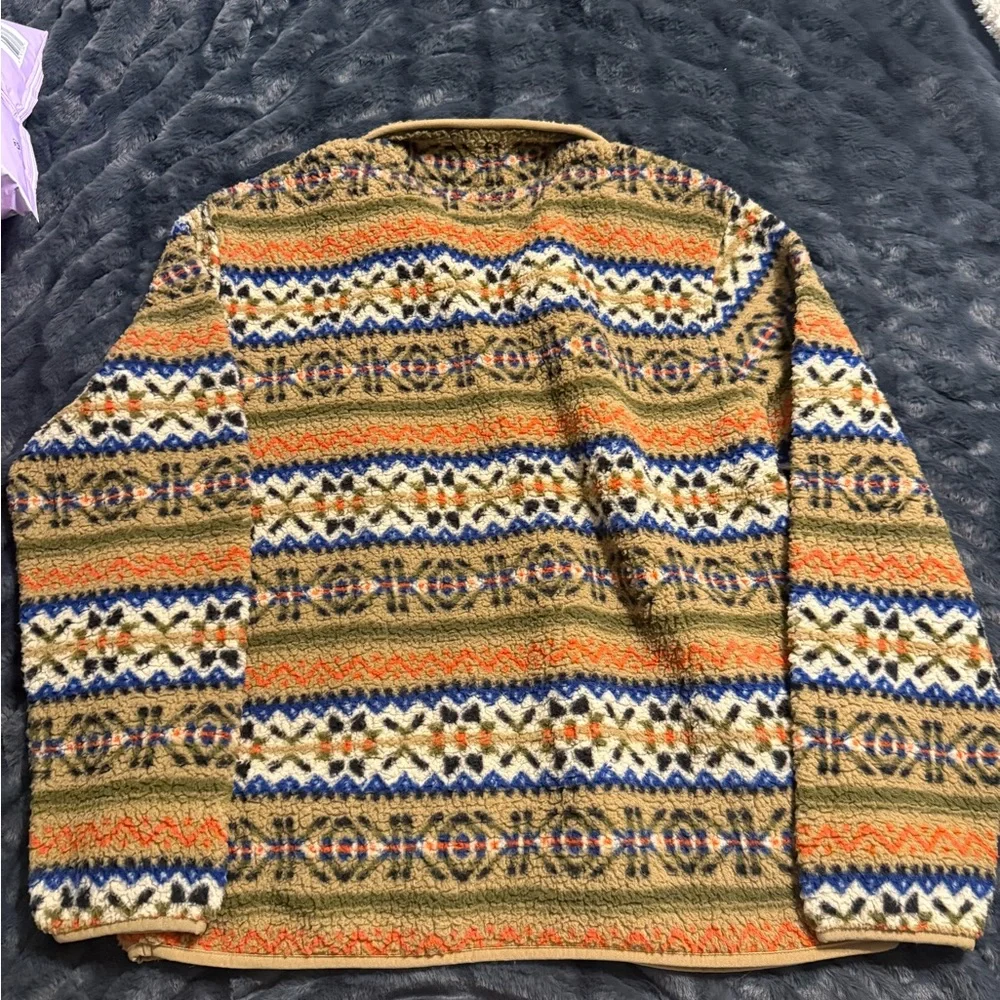 Old Navy Men's Half Zip Up Sherpa - Picture 5 of 5